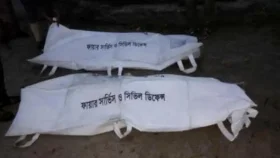 ঘরের টিনে বজ্রপাতে স্বামী-স্ত্রীর মৃত্যু, বেঁচে গেলো ৩ সন্তান