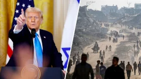 ট্রাম্পের নতুন প্রস্তাবে চাপে রয়েছে হামাস