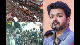 জনসভায় হতাহতের ঘটনাকে ‘রাজনৈতিক ষড়যন্ত্র’বললেন থালাপতি বিজয়