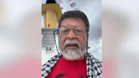 ফ্লোটিলা থেকে শহিদুল আলমের ভিডিও বার্তা