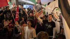 ফ্লোটিলায় ইসরায়েলি হামলার প্রতিবাদে ইউরোপ জুড়ে বিক্ষোভ