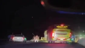 মহাসড়কে প্রাইভেটকার থামিয়ে ডাকাতি, ভিডিও ভাইরাল