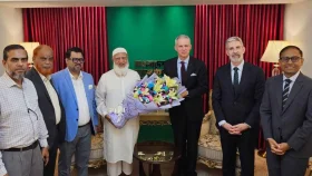 জামায়াত আমিরের সঙ্গে সুইজারল্যান্ড রাষ্ট্রদূতের সাক্ষাৎ