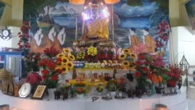 কলাপাড়ায় বৌদ্ধ ধর্মাবলম্বীদের প্রবারণা পূর্ণিমা উদযাপন