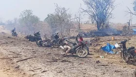 মিয়ানমারে জান্তার বিমান হামলায় নিহত ৪০
