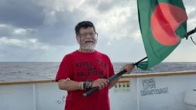 ফ্লোটিলা থেকে শহিদুল আলমকে আটক করেছে ইসরায়েলি বাহিনী