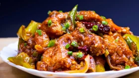 রেস্টুরেন্টের স্বাদে চিলি চিকেন রেসিপি 