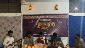 ডাকসুর উদ্যোগে ঢাবিতে 'পুঁথিপাঠের আসর' অনুষ্ঠিত