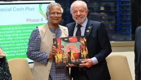 প্রধান উপদেষ্টার সঙ্গে ব্রাজিলের প্রেসিডেন্টের বৈঠক