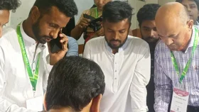 ভোটারদের আঙুলের কালি মুছে যাচ্ছে : অভিযোগ ছাত্রদলের ভিপি প্রার্থীর