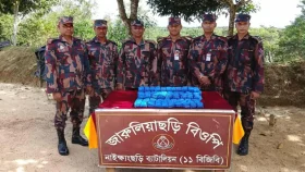 নাইক্ষ্যংছড়িতে ১ লাখ পিস ইয়াবা উদ্ধার