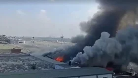 শাহজালাল বিমানবন্দরের আগুন অনেকটা নিয়ন্ত্রণে: বেবিচক