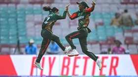 স্বর্ণা-মারুফার বোলিং তোপে ২০২ রানে অলআউট শ্রীলঙ্কা