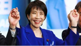 জাপানের ইতিহাসে প্রথম নারী প্রধানমন্ত্রী তাকাইচি