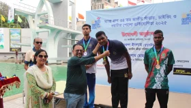 জাতীয় সাঁতারে রেকর্ডের বন্যা