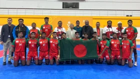 অনূর্ধ্ব-১৮ বালক কাবাডি দলের ব্রোঞ্জ জয়