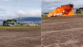 ভেনেজুয়েলায় উড্ডয়নের পর বিমান বিধ্বস্ত, নিহত ২