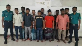 মোহাম্মদপুরে পুলিশের অভিযানে গ্রেপ্তার ১০