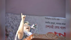 পিরোজপুরে একমাত্র নারী মনোনয়ন প্রত্যাশী এলিজা জামান