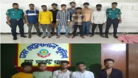 রাজধানীতে বিশেষ অভিযানে গ্রেপ্তার ১৩