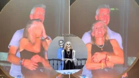 কোল্ডপ্লের ভাইরাল দৃশ্য ফিরল হ্যালোইনের সাজে