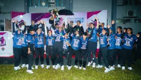 প্রথমবারের মতো নারী বেসবলে চ্যাম্পিয়ন বাংলাদেশ পুলিশ