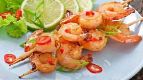 প্রন সাসলিক তৈরির সহজ রেসিপি