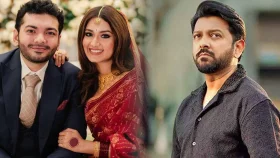 তাহসানের সঙ্গে নাম জড়ানোয় প্রেমিককে প্রকাশ্যে আনে ফারিণ