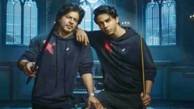 শুটিং সেটে বাবাকে ‘স্যার’ বলে ডাকেন আরিয়ান