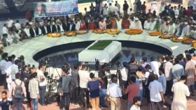 শহীদ জিয়ার মাজারে শ্রদ্ধা জানাতে নেতাকর্মীদের ঢল