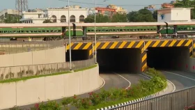 টিটিপাড়ায় ৬ লেনের রেলওয়ে আন্ডারপাস চালু