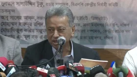 রাস্তায় নেমে চাপ সৃষ্টি করে ঐক্য প্রতিষ্ঠা করা যায় না: আমীর খসরু