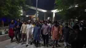 শেখ হাসিনার ফাঁসির দাবিতে রোকেয়া বিশ্ববিদ্যালয়ে শিক্ষার্থীদের বিক্ষোভ