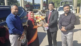 প্রথম নারী জেলা প্রশাসক পেলো ব্রাহ্মণবাড়িয়া