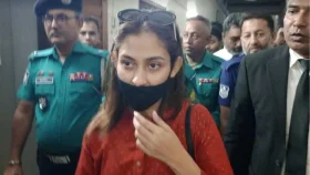 আত্মসমর্পণ করে জামিন পেলেন মেহজাবীন