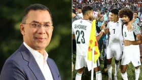 হামজাদের প্রশংসায় ভাসালেন তারেক রহমান