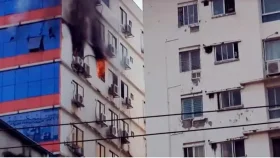 রাজধানীর বিজয়নগরে ভবনে আগুন, নিয়ন্ত্রণে ৫ ইউনিট