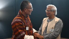 রাষ্ট্রীয় সফরে ঢাকায় ভুটানের প্রধানমন্ত্রী 