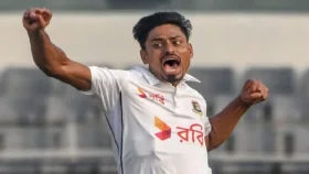 প্রথম বাংলাদেশি হিসেবে তাইজুলের অনন্য রেকর্ড