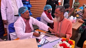 কুমিল্লা-২: বিএনপি মনোনয়ন প্রত্যাশীর উদ্যোগে ফ্রি মেডিক্যাল ক্যাম্প 