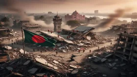 ভূমিকম্পে এআই নির্মিত দৃশ্য প্রচারে বাড়ছে সামাজিক অস্থিরতা