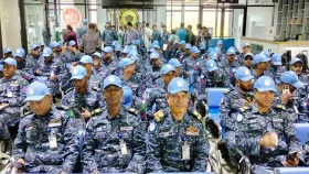 জাতিসংঘ শান্তিরক্ষা মিশনে গেলেন নৌবাহিনীর ৮৫ সদস্য