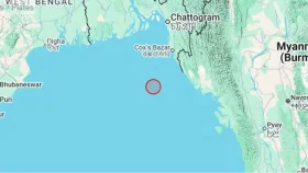 এবার বঙ্গোপসাগরে ৪ মাত্রার ভূমিকম্প