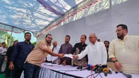 ৭ শহীদ পরিবার ও অসুস্থ হাফেজ সায়েমের পাশে তারেক রহমান