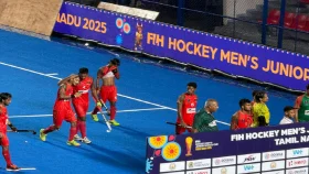 হকিতে ৩ গোলে পিছিয়ে থেকেও ড্র করলো বাংলাদেশ