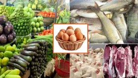 ডিমে স্বস্তি, নাগালের বাইরে নিত্যপণ্যের দাম