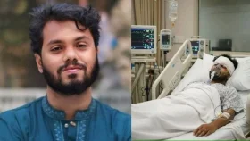 হাদিকে সিঙ্গাপুর নিতে ঢাকায় এয়ার অ্যাম্বুলেন্স