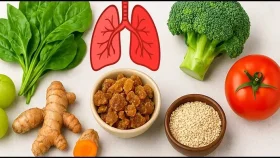 শীতে ফুসফুস সুস্থ রাখবে যেসব খাবার