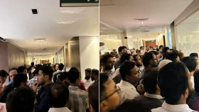 অর্থ উপদেষ্টাকে অবরুদ্ধ করে আন্দোলন, ১৪ জন বরখাস্ত