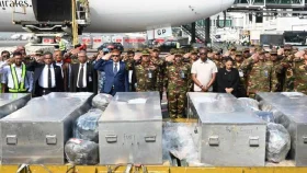 সুদানে নিহত ৬ বাংলাদেশি শান্তিরক্ষীর মরদেহ দেশে